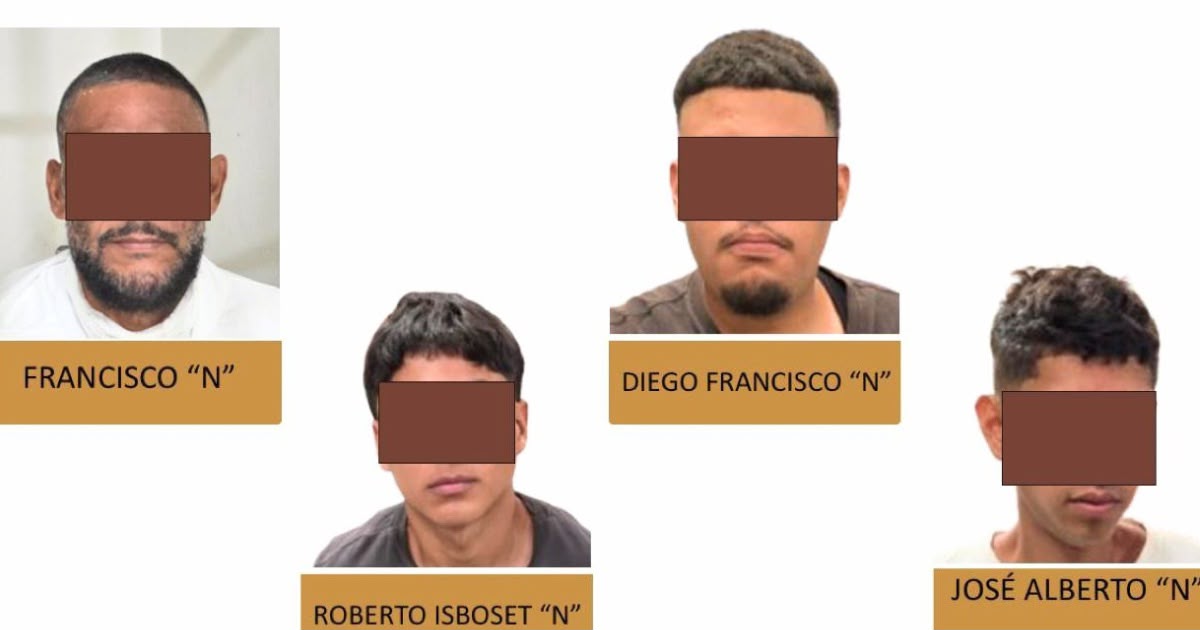 Imputan 3 delitos a “El Gordo Frank” y otros tres detenidos en Alvarado
