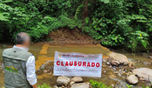 Profepa clausura presa construida en arroyo de Xico