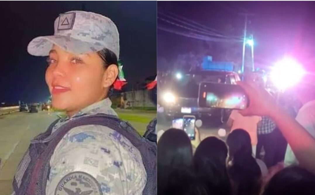 Cuerpo de sargento veracruzana de la GN atropellada en Chihuahua llega a Cazones