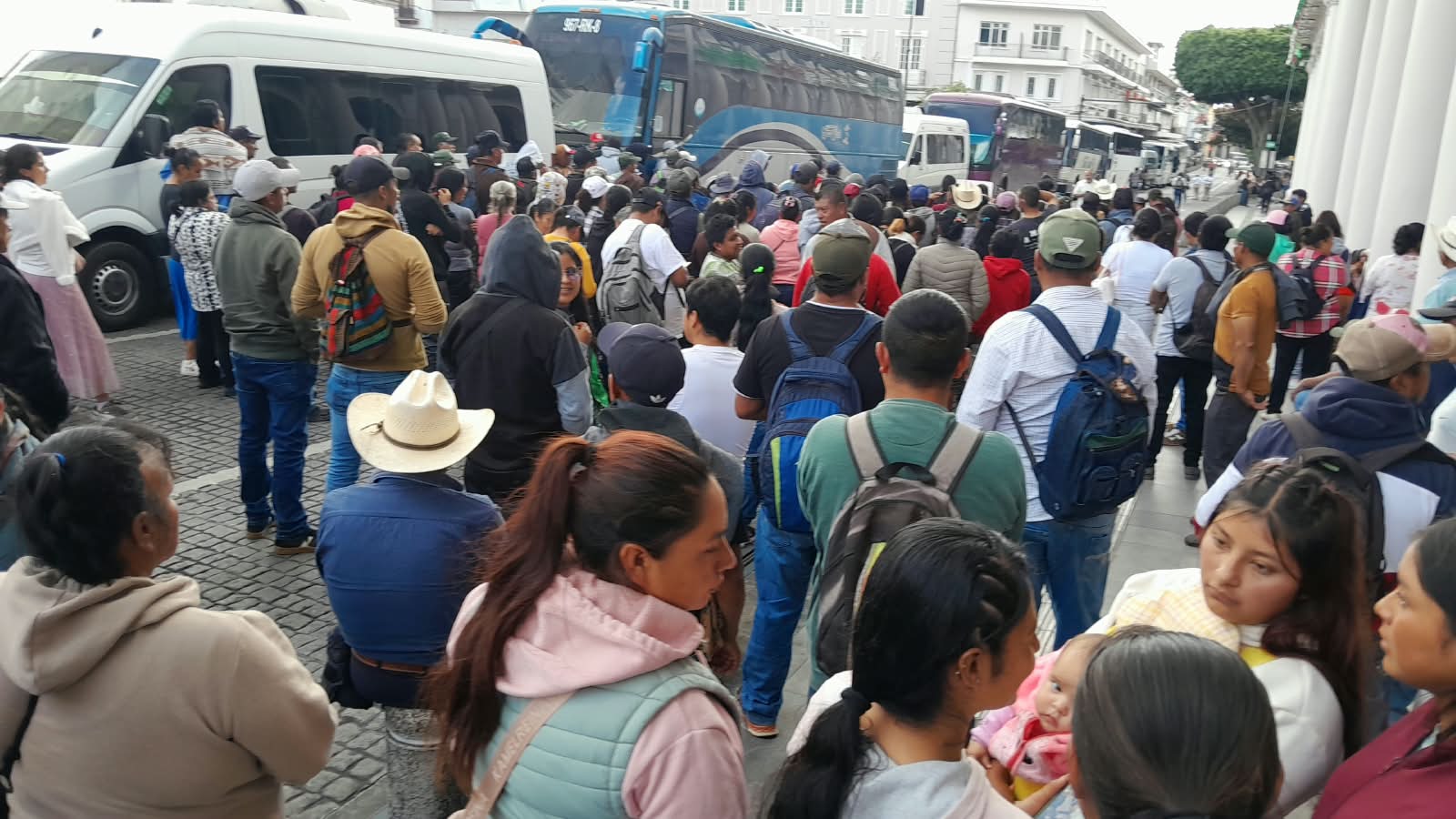 Cierran centro de Xalapa