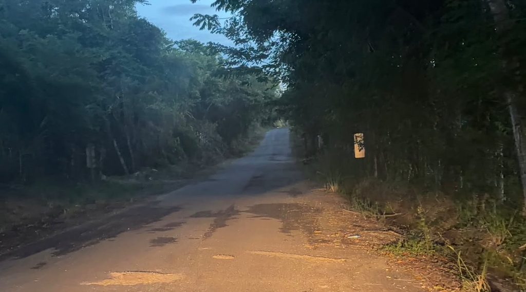 Obra en desarrollo en Hibuera, Cosoloeacaque