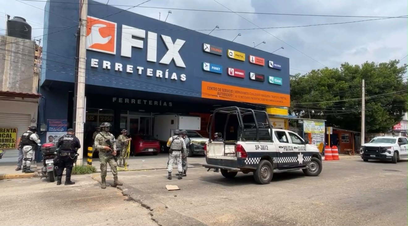 Asalto a plena luz del día deja a un hombre herido de bala en Acayucan