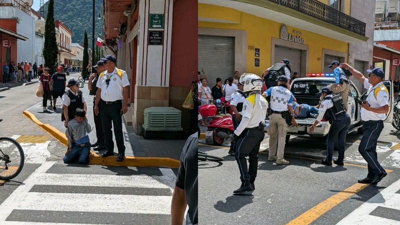 Asalto a joyería provoca balazos y movilización en el centro de Orizaba