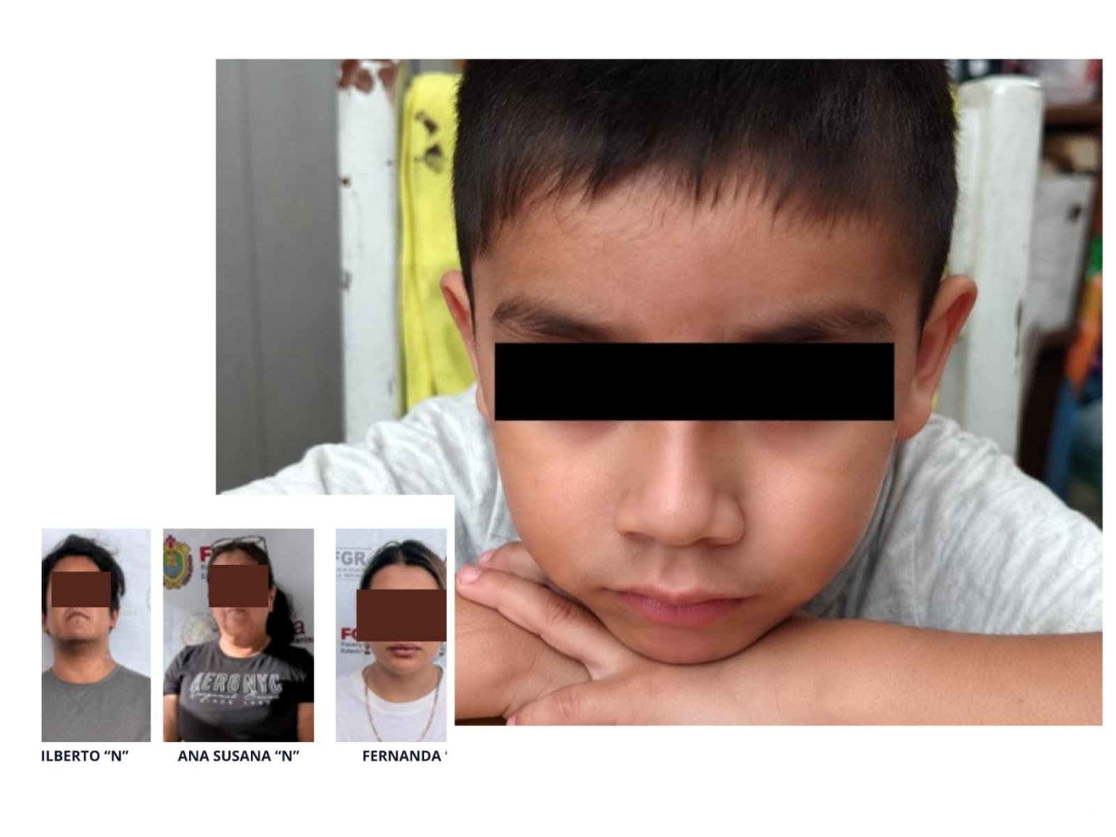 Caen tres familiares por homicidio de Daniel, de 4 años, en Xalapa