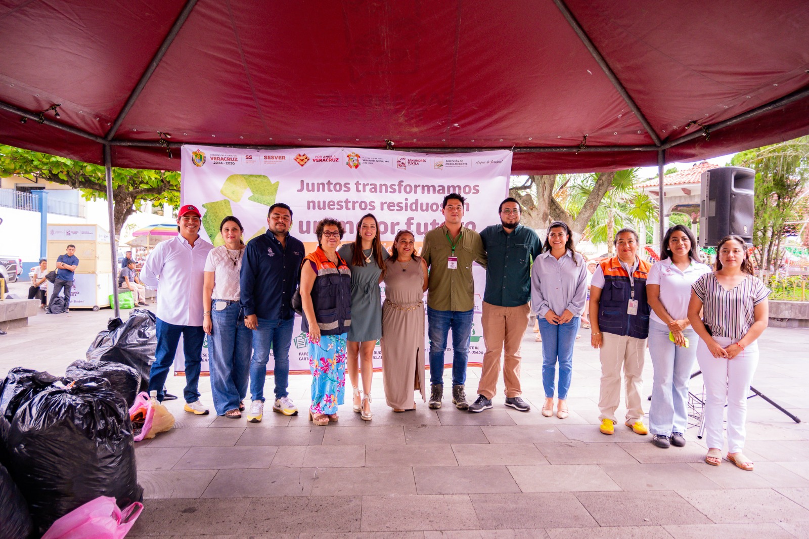 Concluye con éxito primera campaña de reciclaje &#8220;Reúsa, Recicla y Reduce&#8221; en San Andrés Tuxtla
