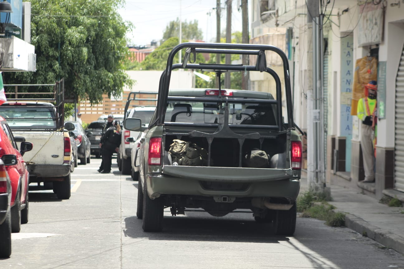 Cateo moviliza a fuerzas de seguridad en el centro de Xalapa