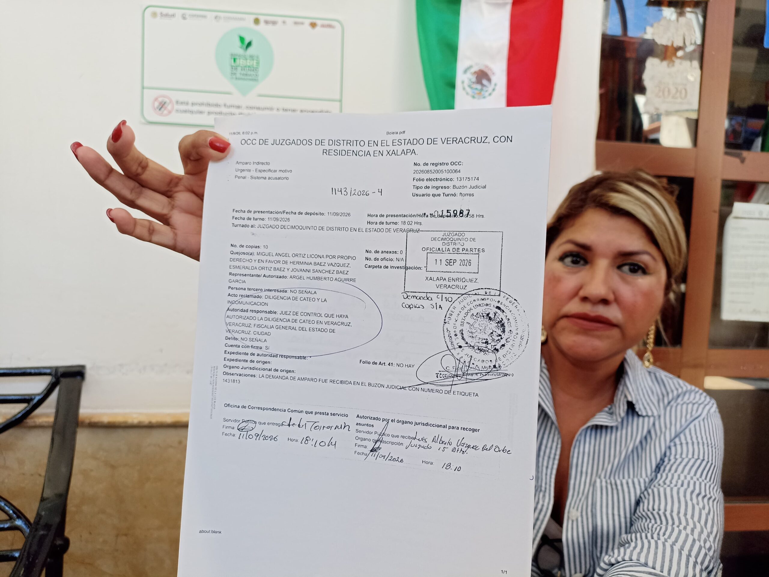 Abogada acusa a UECS de cateo ilegal para ligarla a secuestro en Veracruz