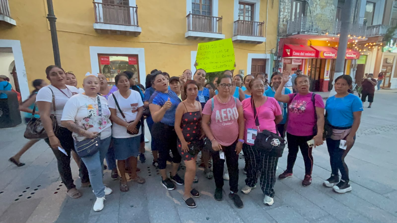 Nenis de Veracruz piden reubicación al mercado del Polvorín