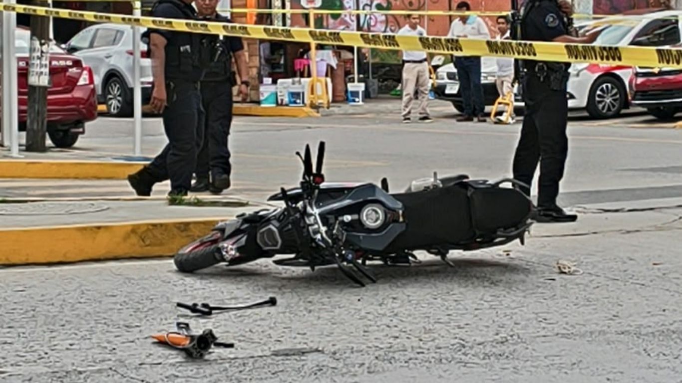 Reporte de privación de la libertad de un motociclista moviliza a policías en Poza Rica