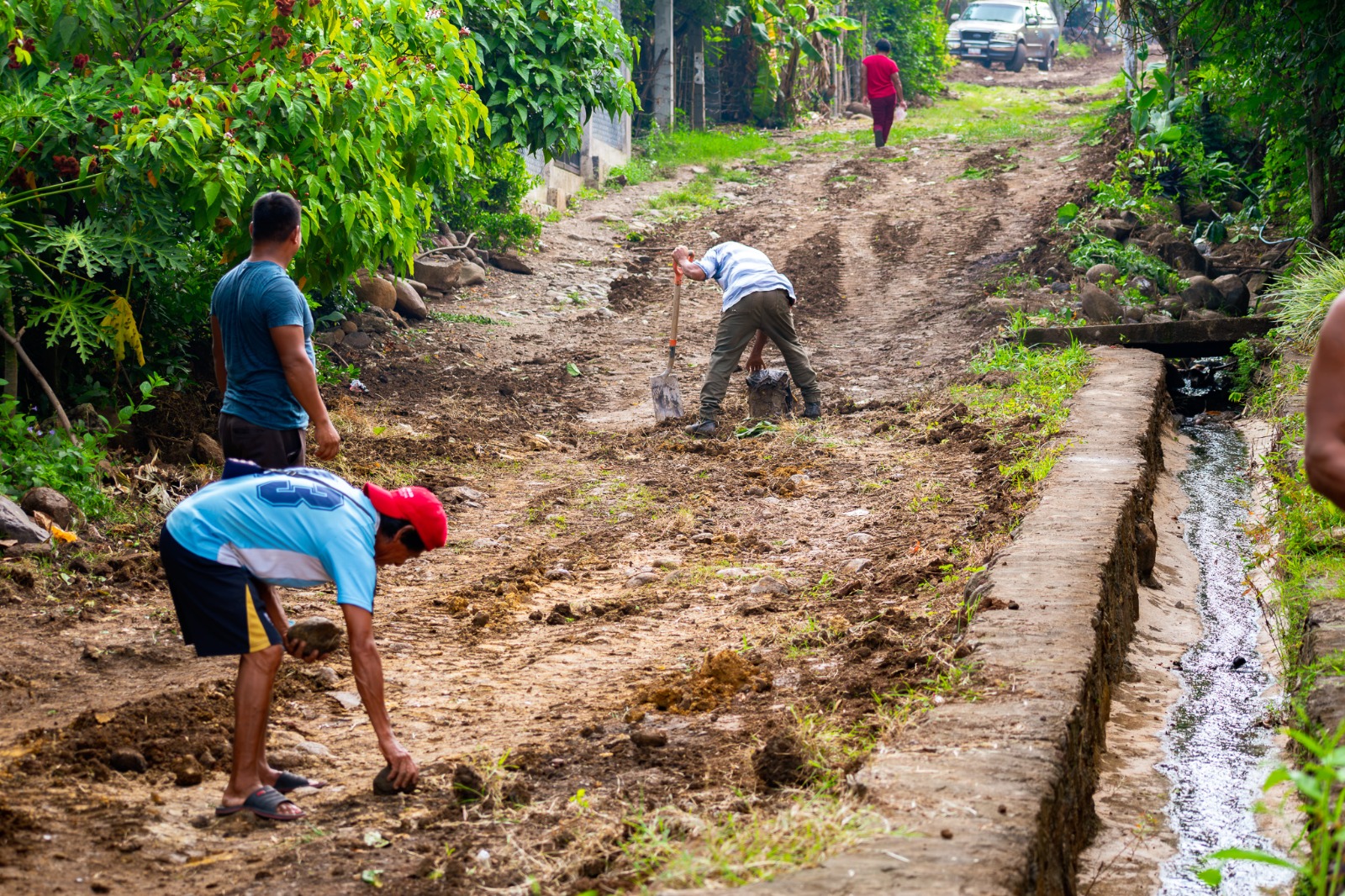 Inicia Ayuntamiento de San Andrés Tuxtla rehabilitación de ruta &#8220;El Salto&#8221;
