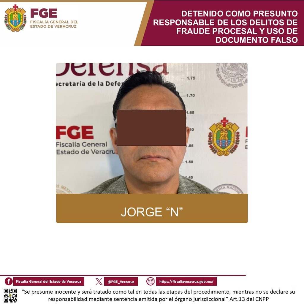 Detienen a séptimo abogado por fraude relacionado al Cártel Inmobiliario de Xalapa