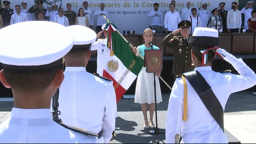 “Fuerzas Armadas nunca reprimirán al pueblo”: Claudia Sheinbaum en Veracruz