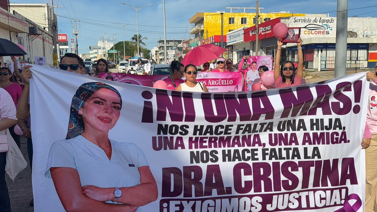 Trabajadores de Salud exigen justicia por feminicidio de la doctora Cristina Ramos