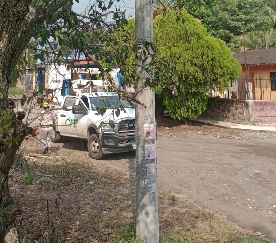 Falta de luz en Paso del Macho y Camarón de Tejeda