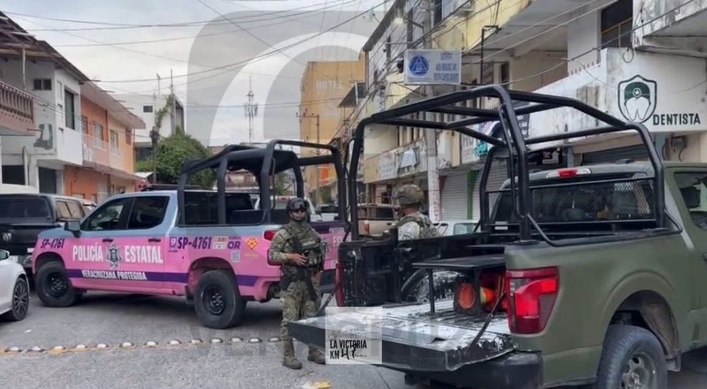 Cuatro hombres fueron detenidos tras un operativo en Poza Rica.