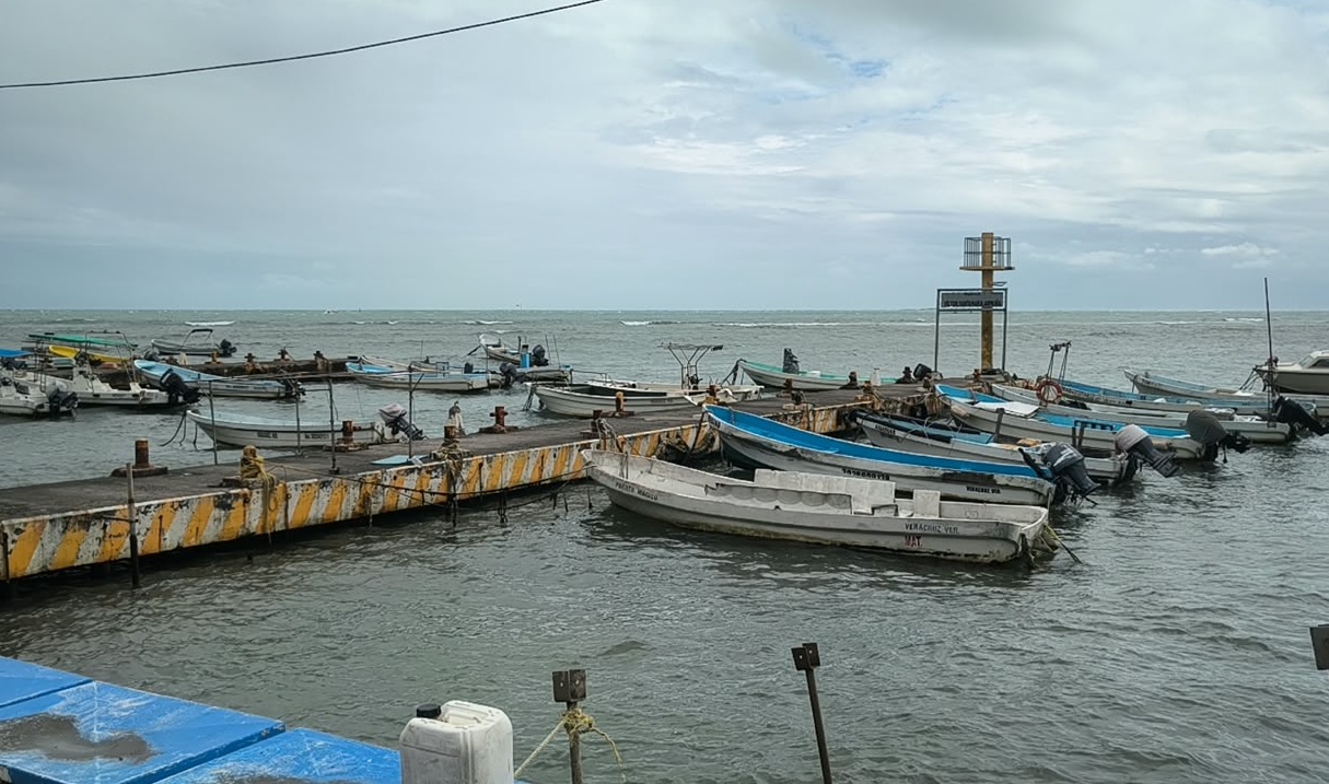 Pescadores alertan por marejada en Veracruz y advierten posible deterioro de arrecifes