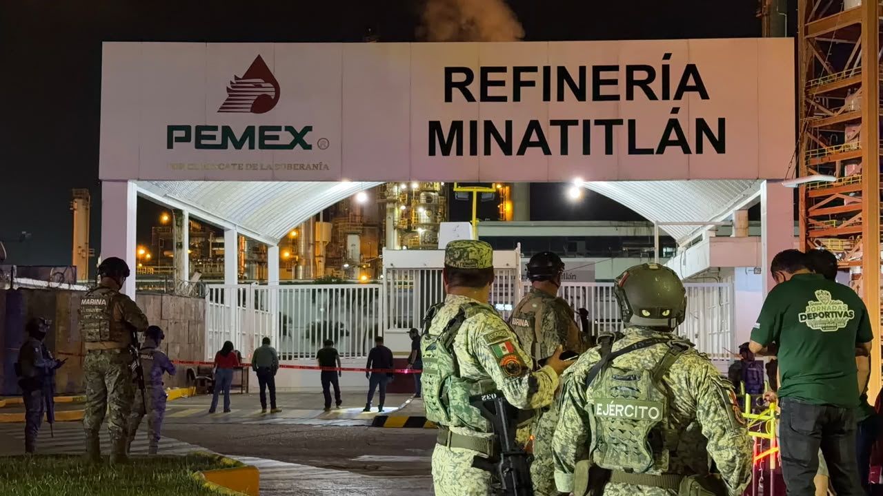 Sindicato petrolero condena ataque en la refinería de Minatitlán
