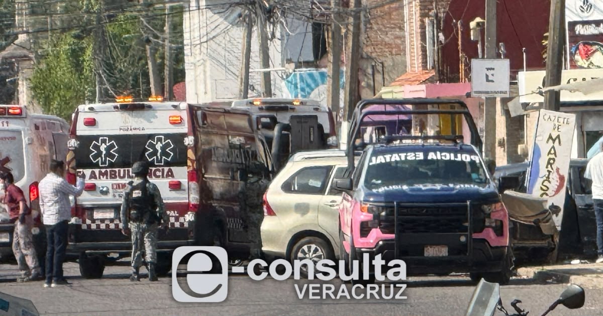 Un policía herido y un detenido, el saldo tras la balacera en Poza Rica