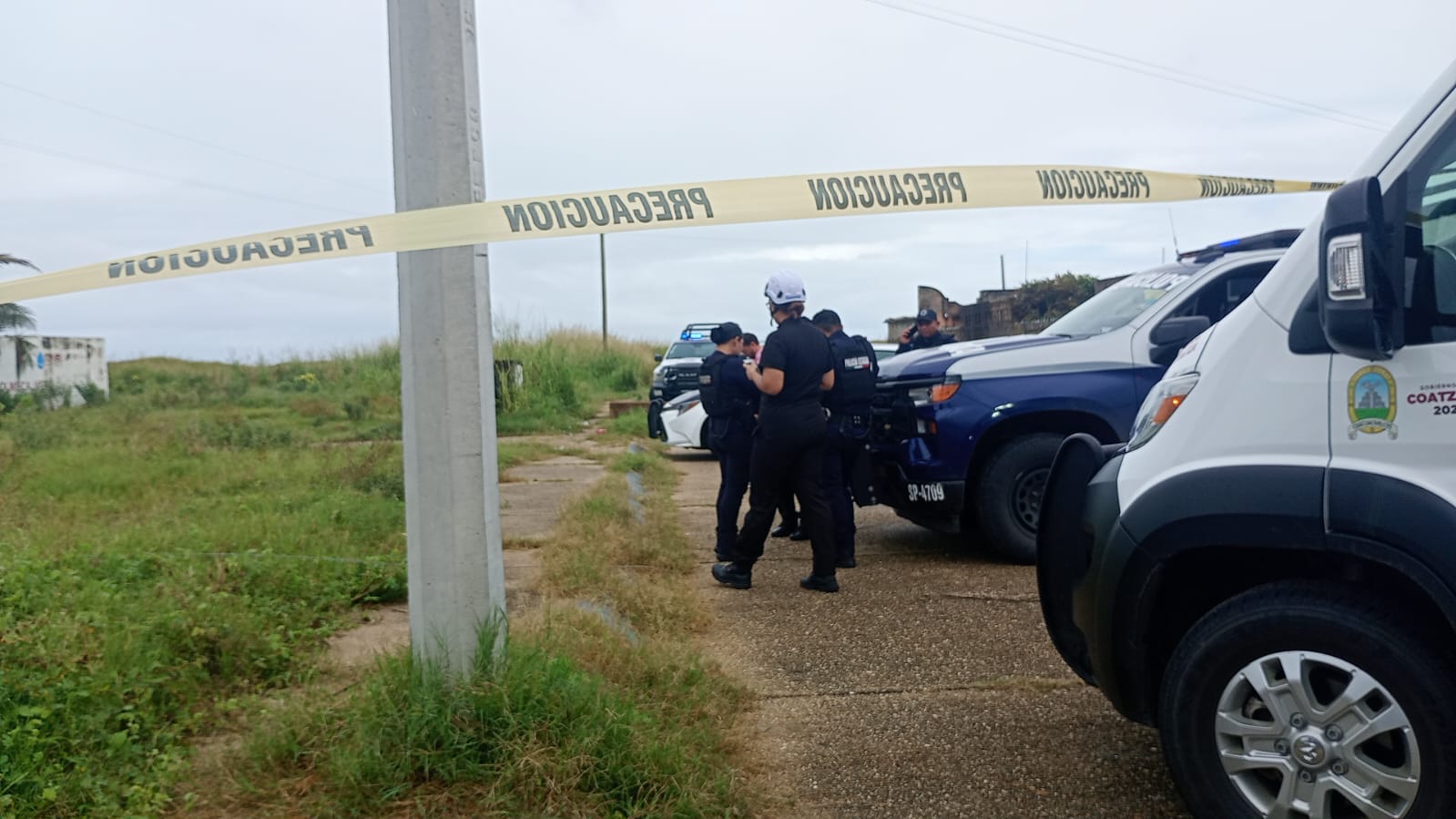 Hallan cabeza humana en mochila frente a plaza Acaya, junto al Poder Judicial de Coatzacoalcos