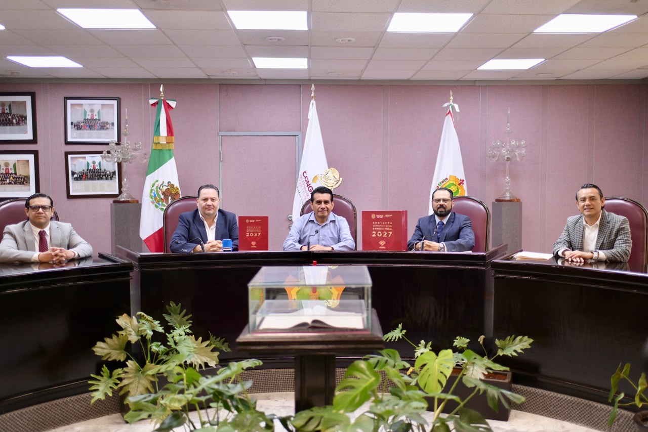Recibe Congreso de Veracruz el Presupuesto de Egresos 2027