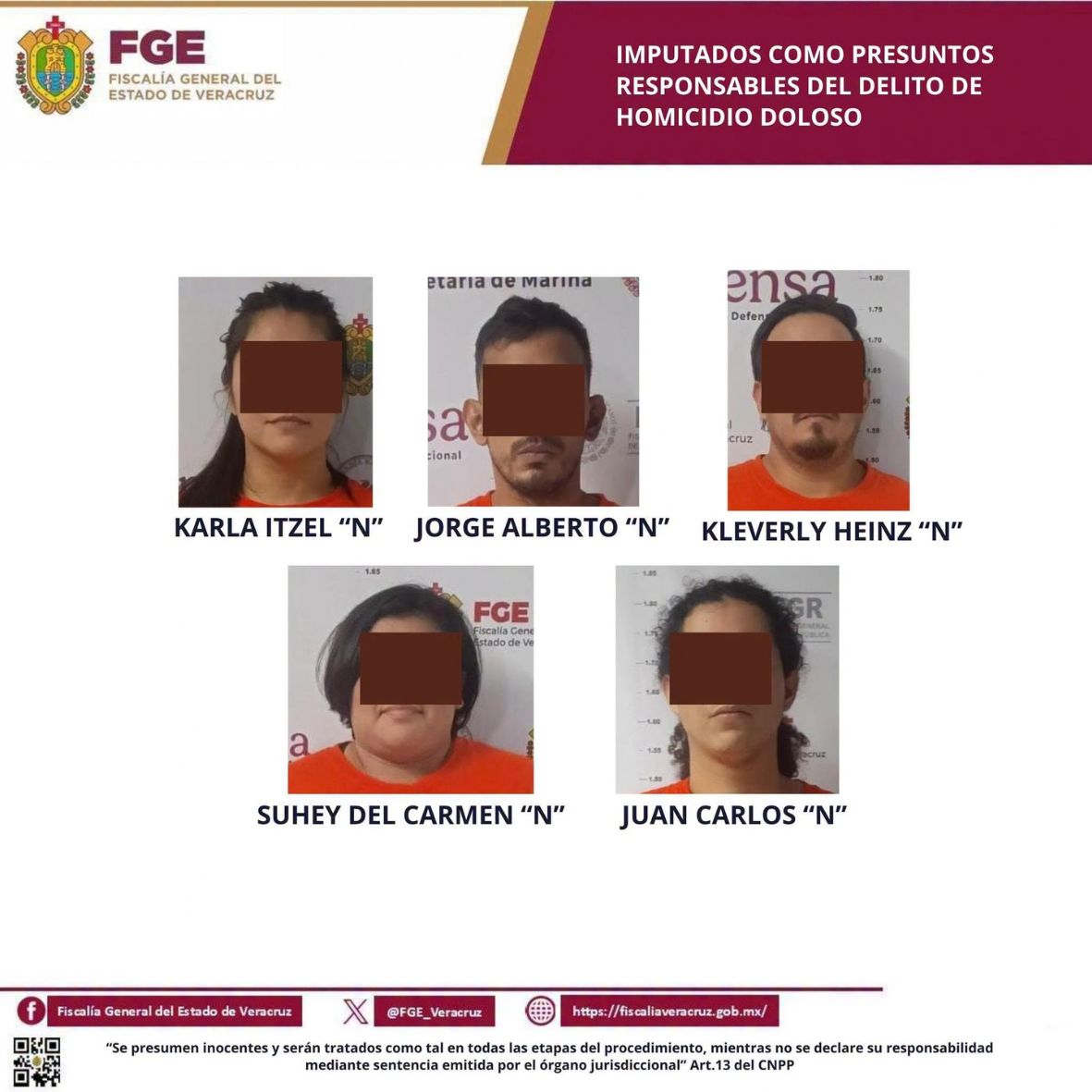 Cinco detenidos por homicidio de Guillermo Pamucé, coordinador de PAZ en Veracruz