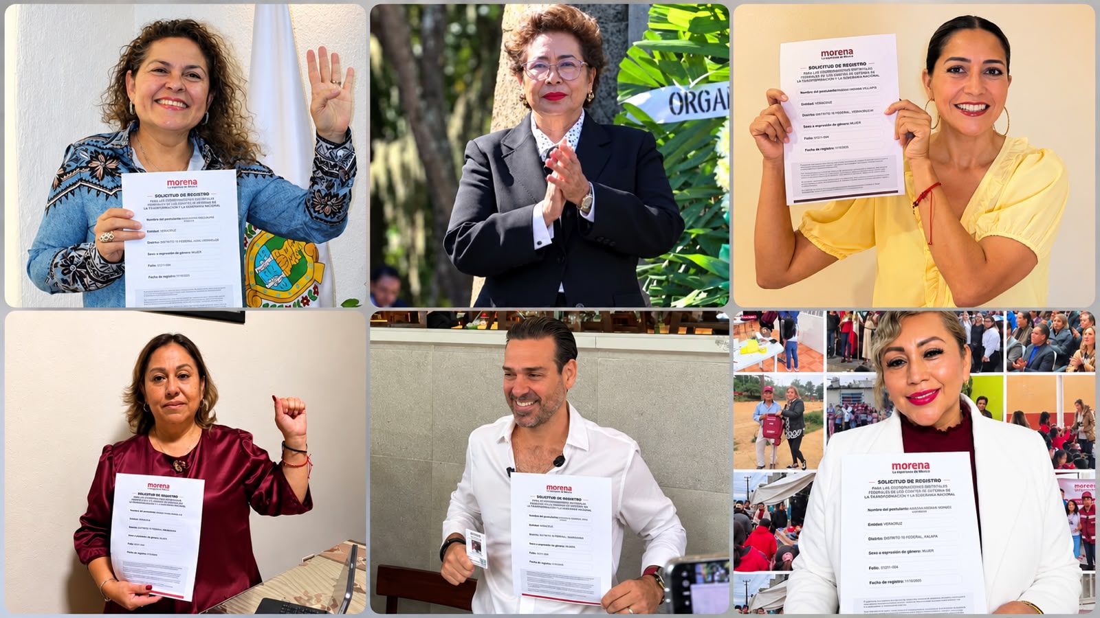 Los funcionarios de Veracruz que han renunciado para buscar candidaturas de Morena