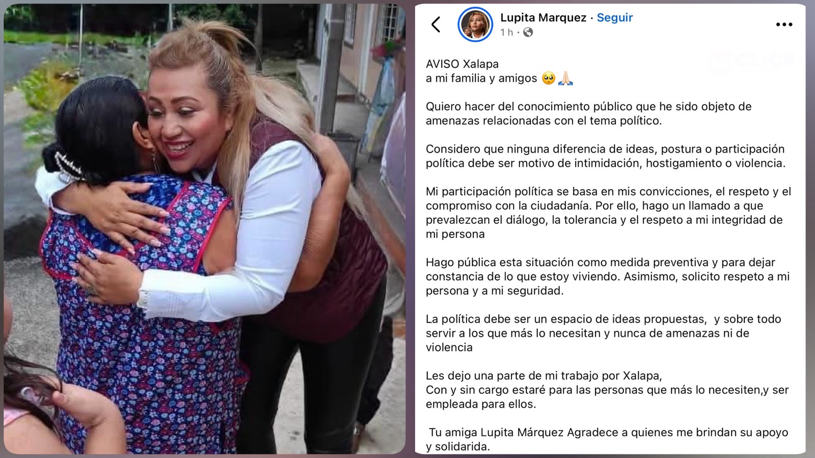 Exfuncionaria de Segob denuncia amenazas por buscan diputación en Morena en Veracruz