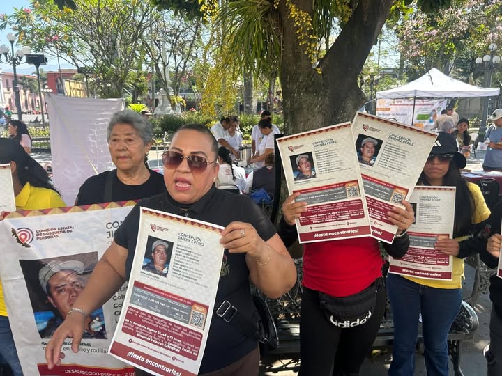 Madres buscadoras suspenden labores por inseguridad en la zona centro de Veracruz