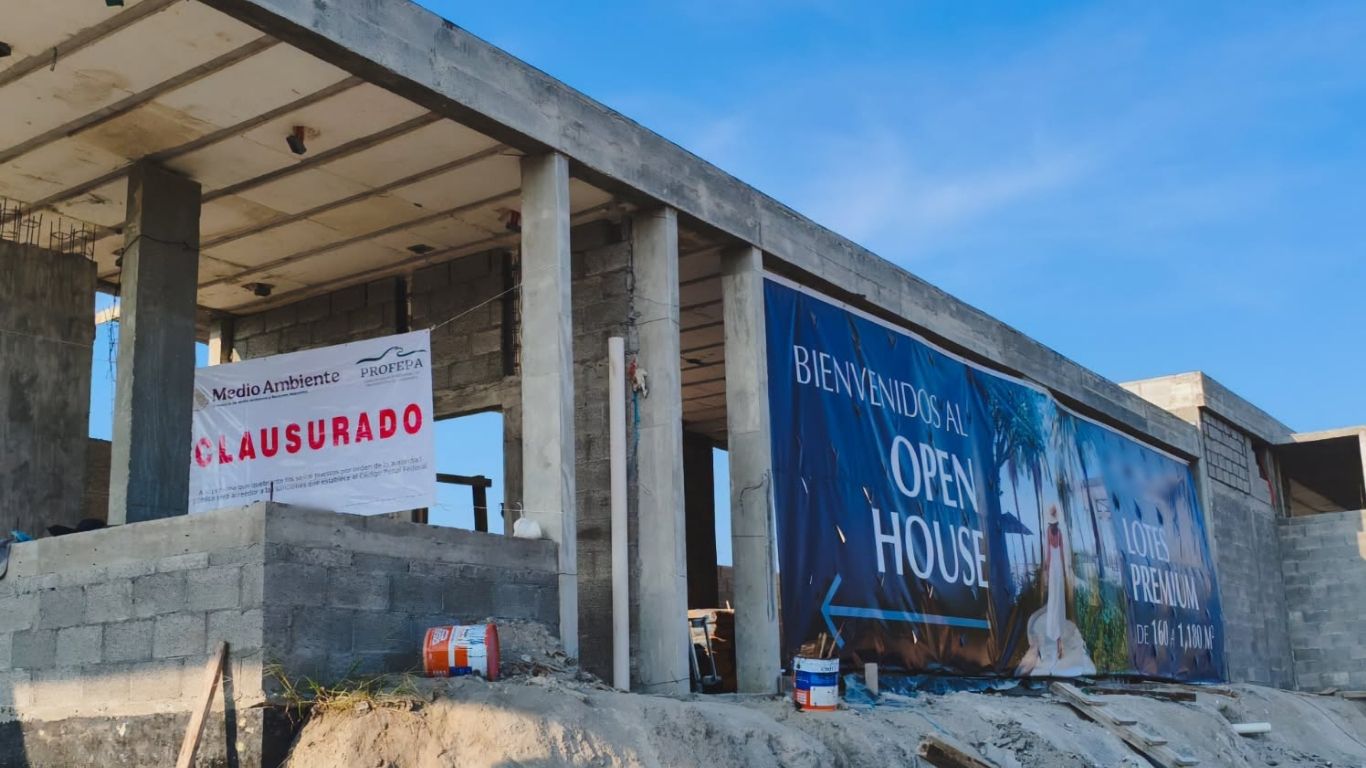 Obras de “Mare Vera” continúan pese a clausura de Profepa en Alvarado: Earth Mission