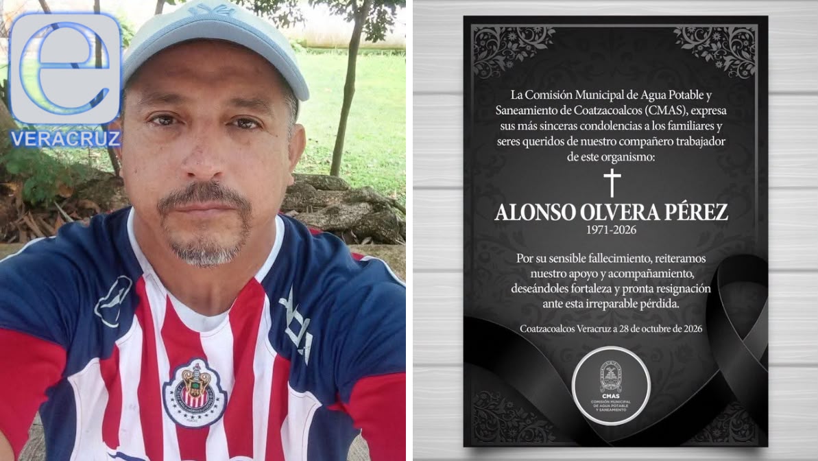 Trabajador de CMAS muere tras sufrir caída por accidente cerebrovascular, en Coatzacoalcos