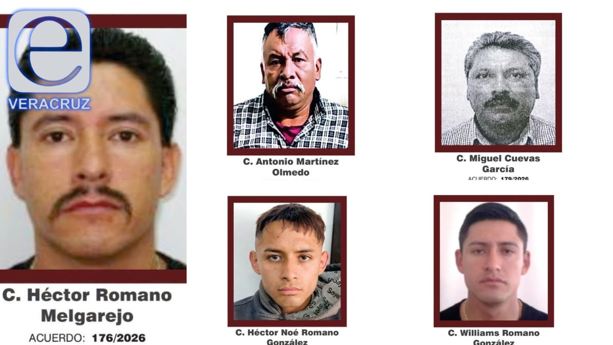 Cada recompensa es de 350 mil pesos; siete son buscados por feminicidio en Veracruz