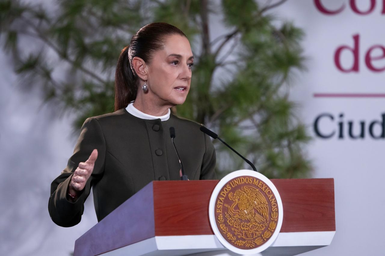 Sheinbaum cuestiona protesta del IMSS tras marcha de trabajadores en Veracruz